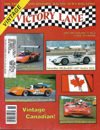 VICTORY LANE 2002 JUNE - THE VINTAGE & HISTORIC RACING NEWS MAGAZINE